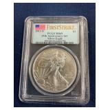 LOT 594 2011S MS69 SILVER EAGLE