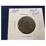 LOT 602 1807 HALF CENT