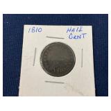 LOT 603 1810 CAPPED HALF CENT