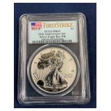 LOT 619 2011P PR69 SILVER EAGLE