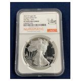 LOT 624 2023W PF70 SILVER EAGLE