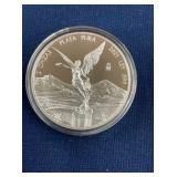 LOT 629 2021 2 OZ CAMEO SILVER LIBERTAD