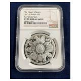 LOT 643 2021 PF70 ULTRA CAMEO 2PDS