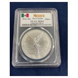 LOT 647 2021 MS69 1 OZ SILVER LIBERTAD
