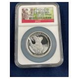 LOT 649 2015P SILVER PF70 1 OZ KOALA