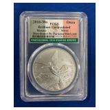 LOT 660 2016 1 OZ SILVER LIBERTAD