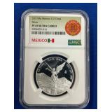 LOT 673 2017 1/2 OZ SILVER PF69
