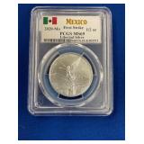 LOT 677 2020 1/2 OZ SILVER MS69