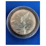 LOT 678 2001 1 OZ SILVER LIBERTAD