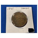 LOT 680 1841 TOKEN