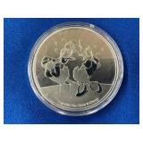 LOT 708 2021 1 OZ SILVER DONALD DUCK