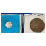 LOT 753 1837 SILVER MOON TOKEN COIN