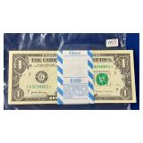 LOT 755$100 UNC $#1 STAR NOTES