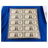 LOT 758 $1 BLUE SEATS 1957B
