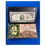 LOT 767 1953 A $2 RED SEAL