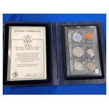LOT 771 1962 US MINT SILVER PROOF SET