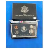 LOT 777 1995 US MINT SILVER PROOF SET