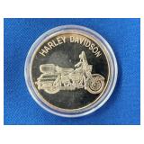 LOT 784 1 TROY OZ SILVER HARLEY DAVIDSON