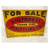 SST SMITHDEAL REALITY SIGN 20X14