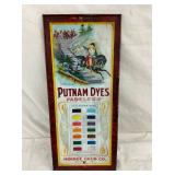 SST PUTNAM DYES SIGN 9 1/2X21 1/2