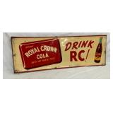 SST EMB. ROYAL CROWN SIGN W/ BOTTLE