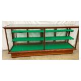 NICE OAK 8FT. FLOOR MODEL SHOWCASE