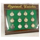 INGERSOLL WATCHES SLANT FRONT DISPLAY