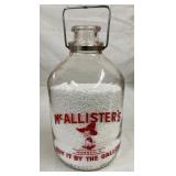 1G. MCALLISTERS ICE CREAM JAR