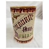 EARLY COLBURNS MUSTARD JAR