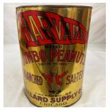 10PDS HARVARD JUMBO PEANUTS CAN