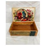 WOODEN UNION CIGAR BOX 8X4 1/2
