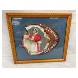 FRAMED DUNHAMS COCOANUT CB 1896