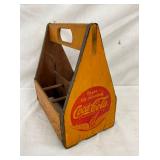 WOODEN COCA COLA CARRIER 8 1/2X9