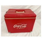 COCA COLA VINAL PLEASURE CHEST W/ OPENER