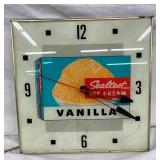15IN SEALTEST VANILLA CLOCK