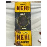 SST EBM. VERTICAL NEHI PATINA SIGN