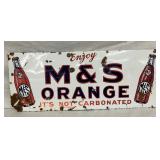 SSP M&S ORANGE SIGN W/ BOTTLES