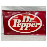 SST EMB. DR. PEPPER SIGN 23X13