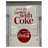 BETTER WITH COKE SIGN 12X30