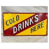 SST COLD DRINKS HERE SIGN 