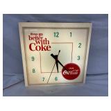 16IN THINGS GO BETTER W/COKE CLOCK