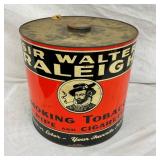 RARE SIR WALTER RALEIGH SAMPLER CAN