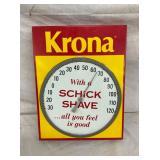 UNUSUAL KRONA COOKIE CUTTER THERM. 11X14