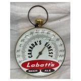 12IN UNUSUAL LABATTS BEER THERM 