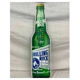 ROLLING ROCK DIECUT BOTTLE SIGN 