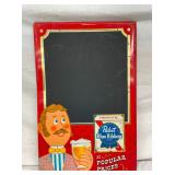 SST PABST BLUE RIBBON MENU 17X26