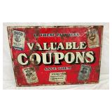 SST VALUABLE COUPONS SIGN 