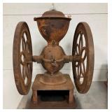 ENTERPRISE DOUBLE WHEEL COFFEE GRINDER 