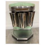 4 HEAD MILKSHAKE MIXER W/CUPS 