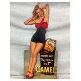 CAMEL CIGARETTES DIE CUT EASEL BACK
